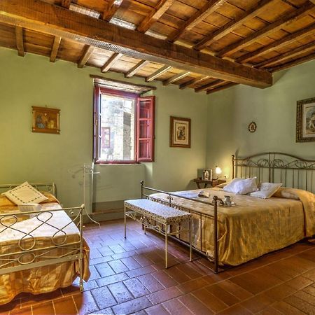 Antico Borgo Montefienali Apartment Il Portico Gaiole in Chianti Exterior foto