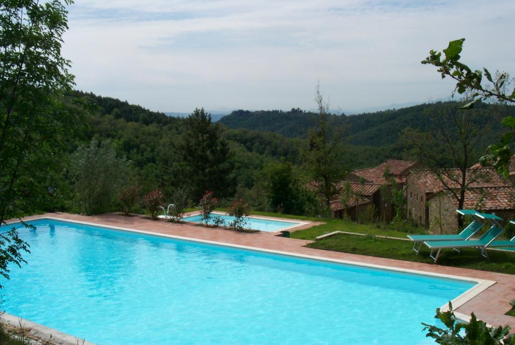 Antico Borgo Montefienali Apartment Il Portico Gaiole in Chianti Exterior foto