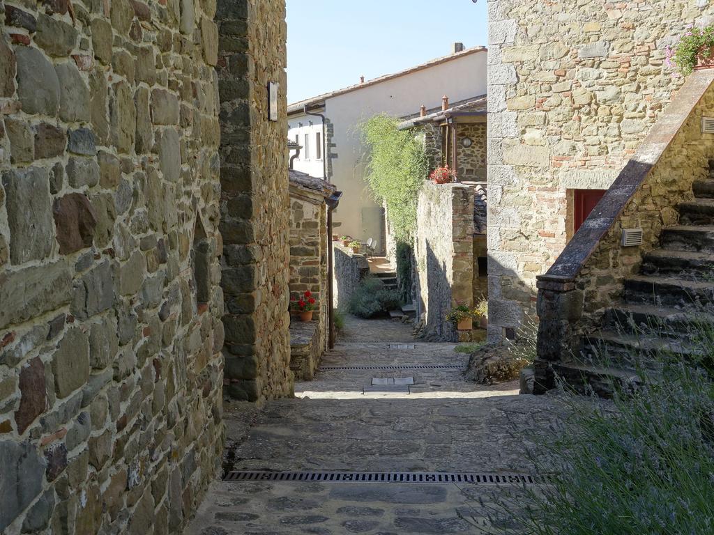 Antico Borgo Montefienali Apartment Il Portico Gaiole in Chianti Exterior foto