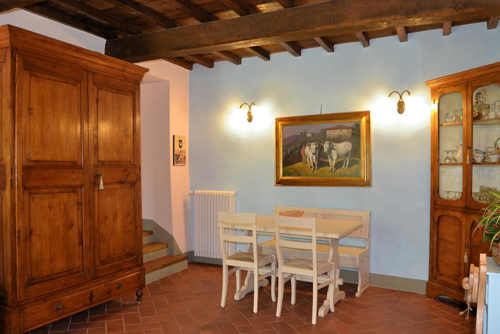 Antico Borgo Montefienali Apartment Il Portico Gaiole in Chianti Exterior foto