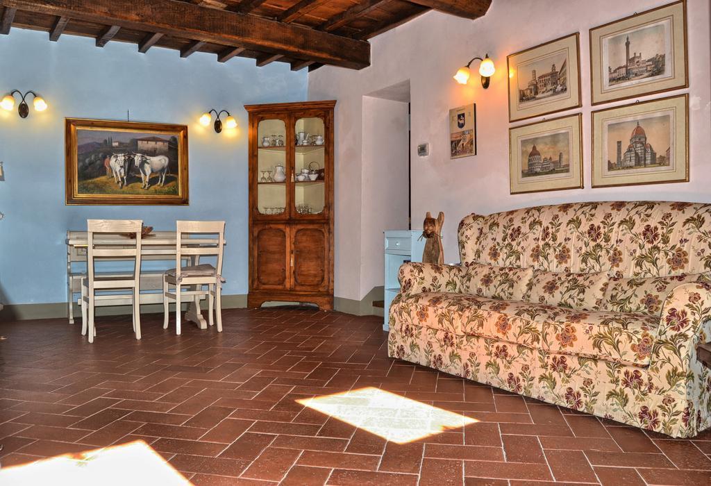 Antico Borgo Montefienali Apartment Il Portico Gaiole in Chianti Exterior foto