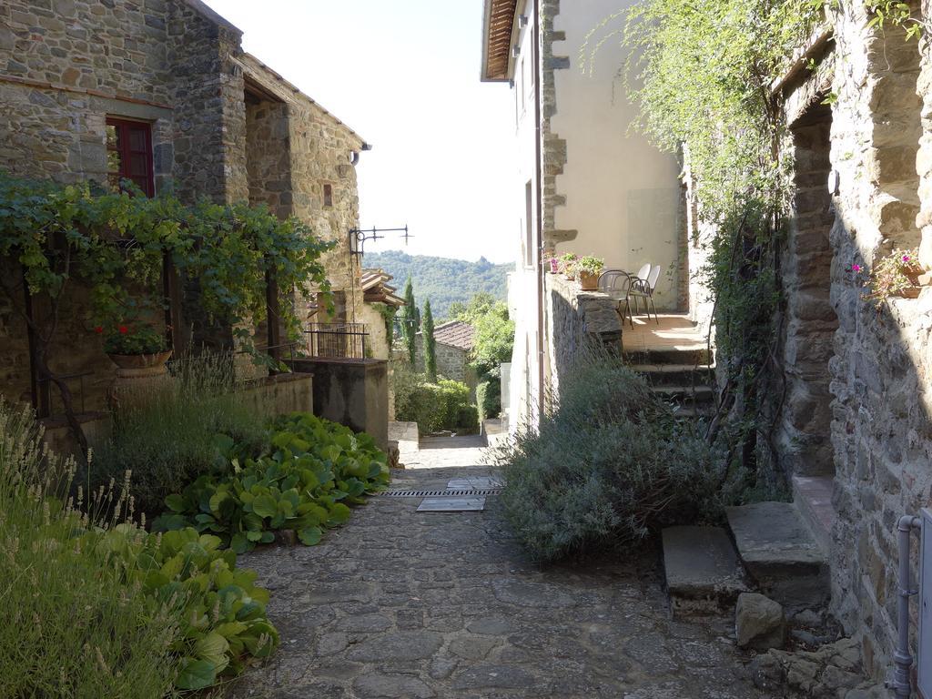 Antico Borgo Montefienali Apartment Il Portico Gaiole in Chianti Exterior foto