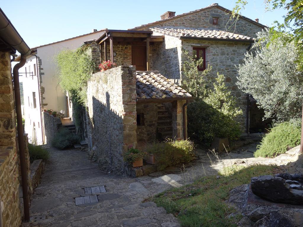 Antico Borgo Montefienali Apartment Il Portico Gaiole in Chianti Exterior foto